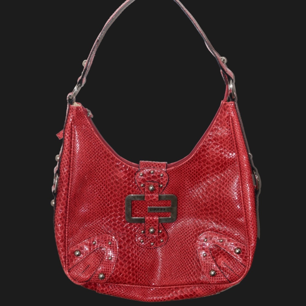 VINTAGE RED GUESS BAG